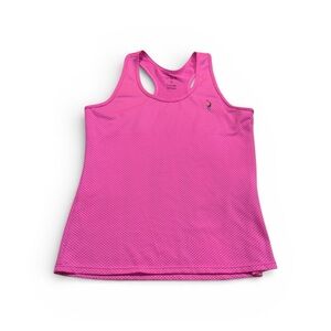 LacoaSports Women’s mesh Racerback tank top hot pink Size Small